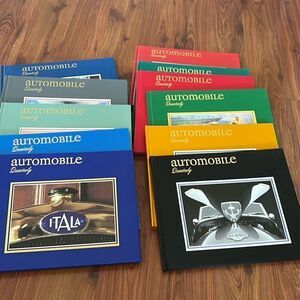 11 Automobile Quarterly hardcover books